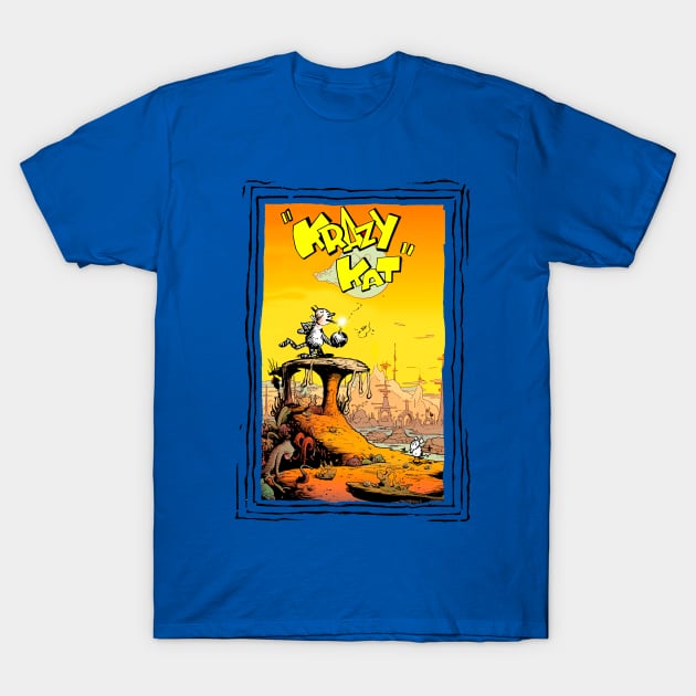 Krazy Kat Vintage Comics T-Shirt by enyeniarts